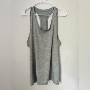 Racerback Gray Jockey Tank 🩶